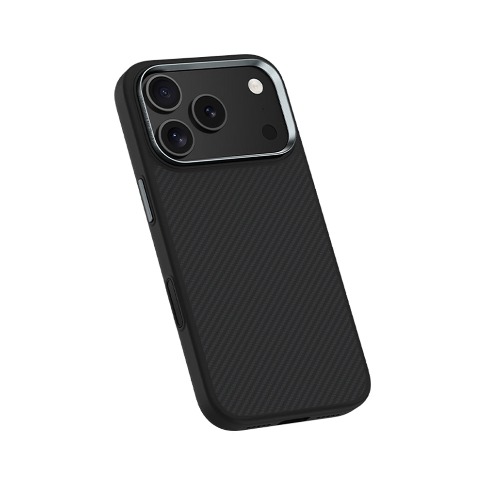 Benks Hybrid ArmorPro iPhone 17 Pro Max Karbon Fiber Magsafe 600D Kevlar Telefon Kılıfı Benks Hybrid ArmorPro iPhone 17 Pro Max Karbon Fiber Magsafe 600D Kevlar Telefon Kılıfı